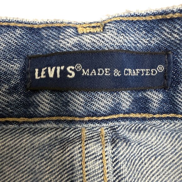 EUC Women's LEVI'S Made & Crafted "Column Pant" Jeans Coastal Blues | Size 24x27 - Picture 8 of 13